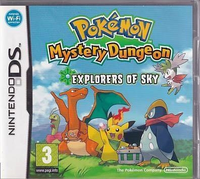 Pokemon - Mystery Dungeon - Explorers of sky - Nintendo DS (B Grade) (Genbrug) 